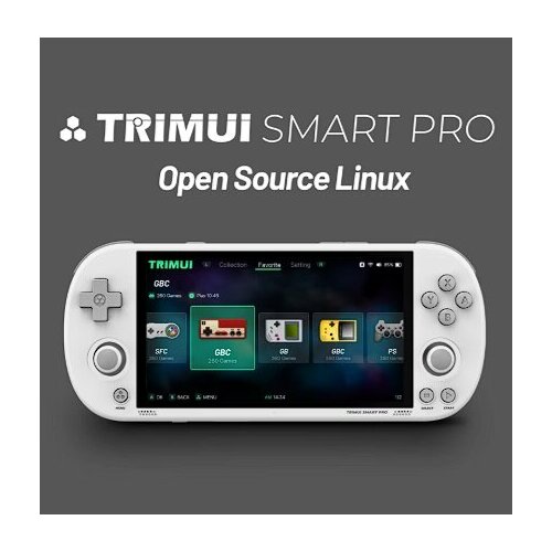 Портативная игровая приставка TRIMUI Smart Pro 64gb, White
