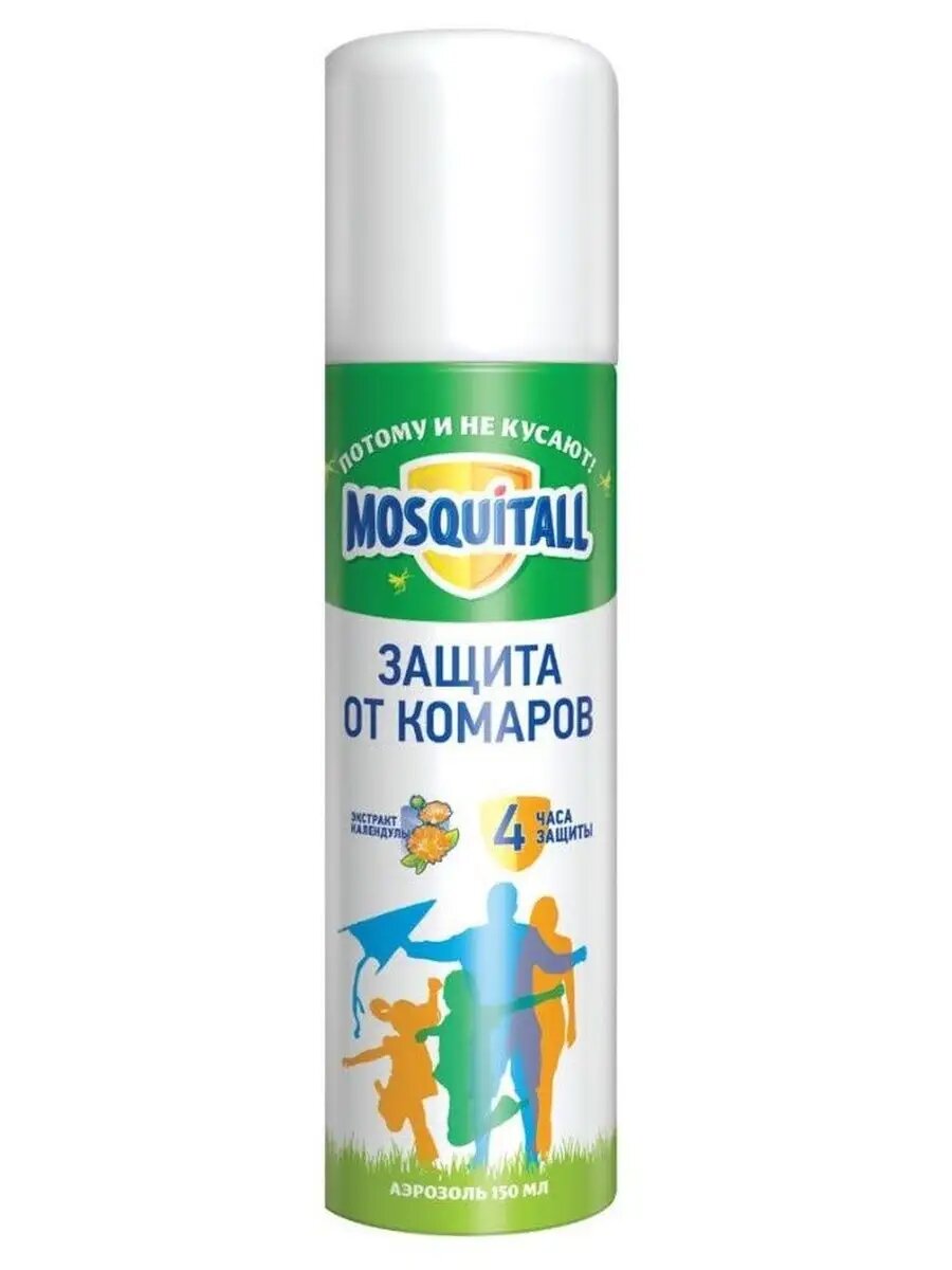Аэрозоль от комаров для взрослых 100/300 мл