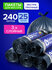Мешки для мусора Lomberta 240 л, 25 шт, прочные 3-х слойные, в ру...