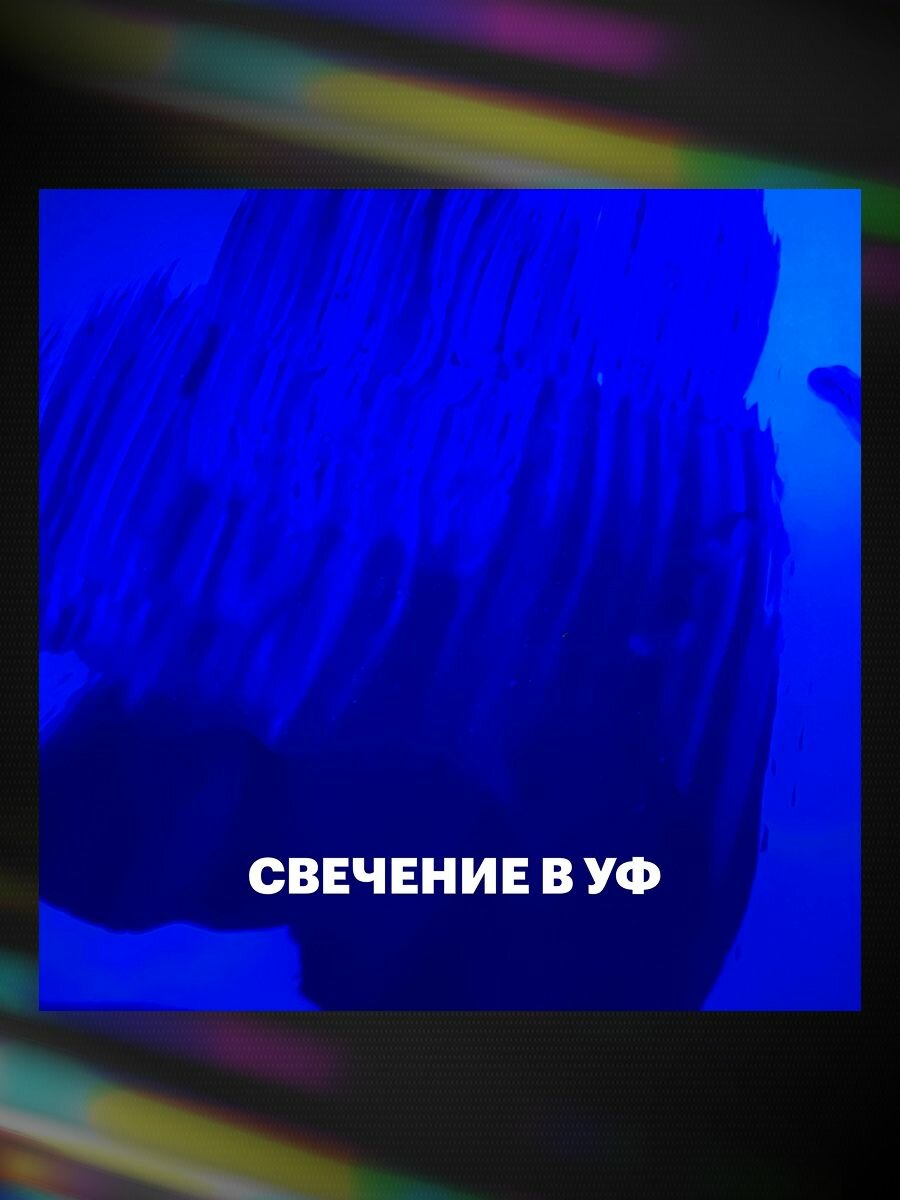 Краска флуоресцентная акриловая "VESTA BRILLIANT" цвет синий перламутровый 100 мл - 2шт — фото 1
