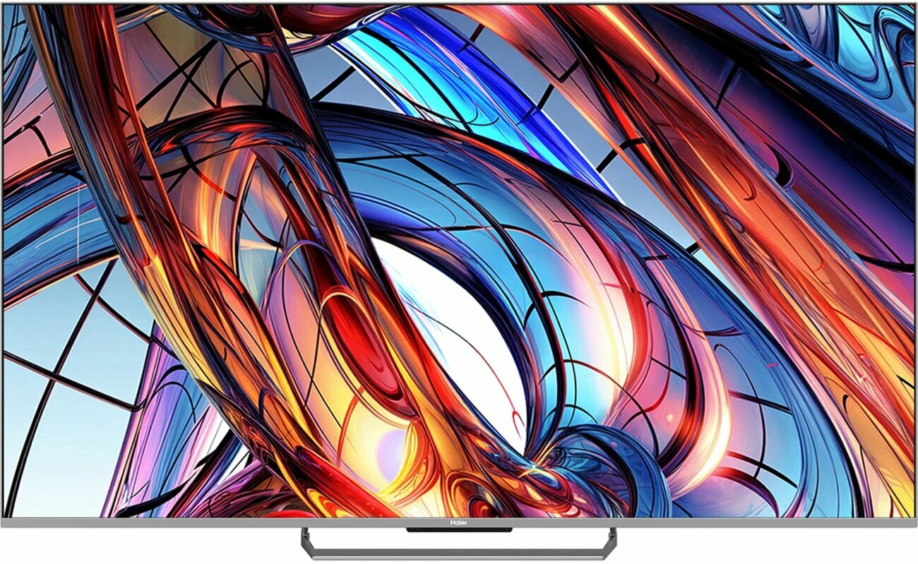 65" (165 см) LED-телевизор Haier 65 Mini LED, Mini LED, HQLED, 4K UltraHD, Wi-Fi, серый
