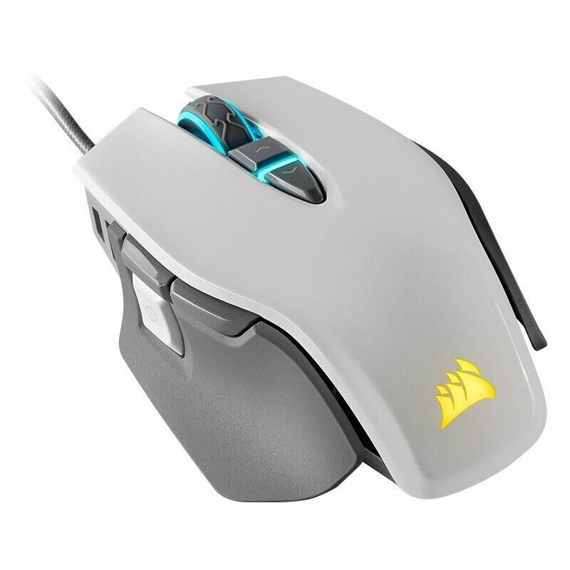 Игровая мышь, CORSAIR M65 rgb элитная проводная мышь регулируемый вес, белый