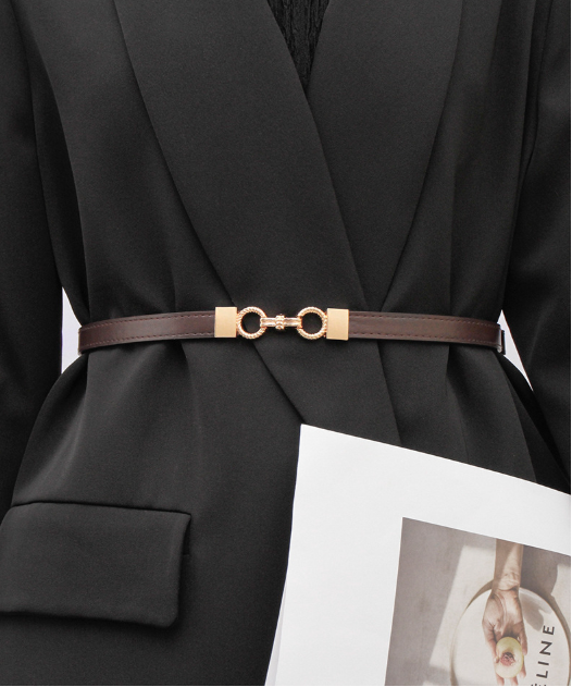 Ремень  для женщин, размер 102, коричневый 05 — фото 1