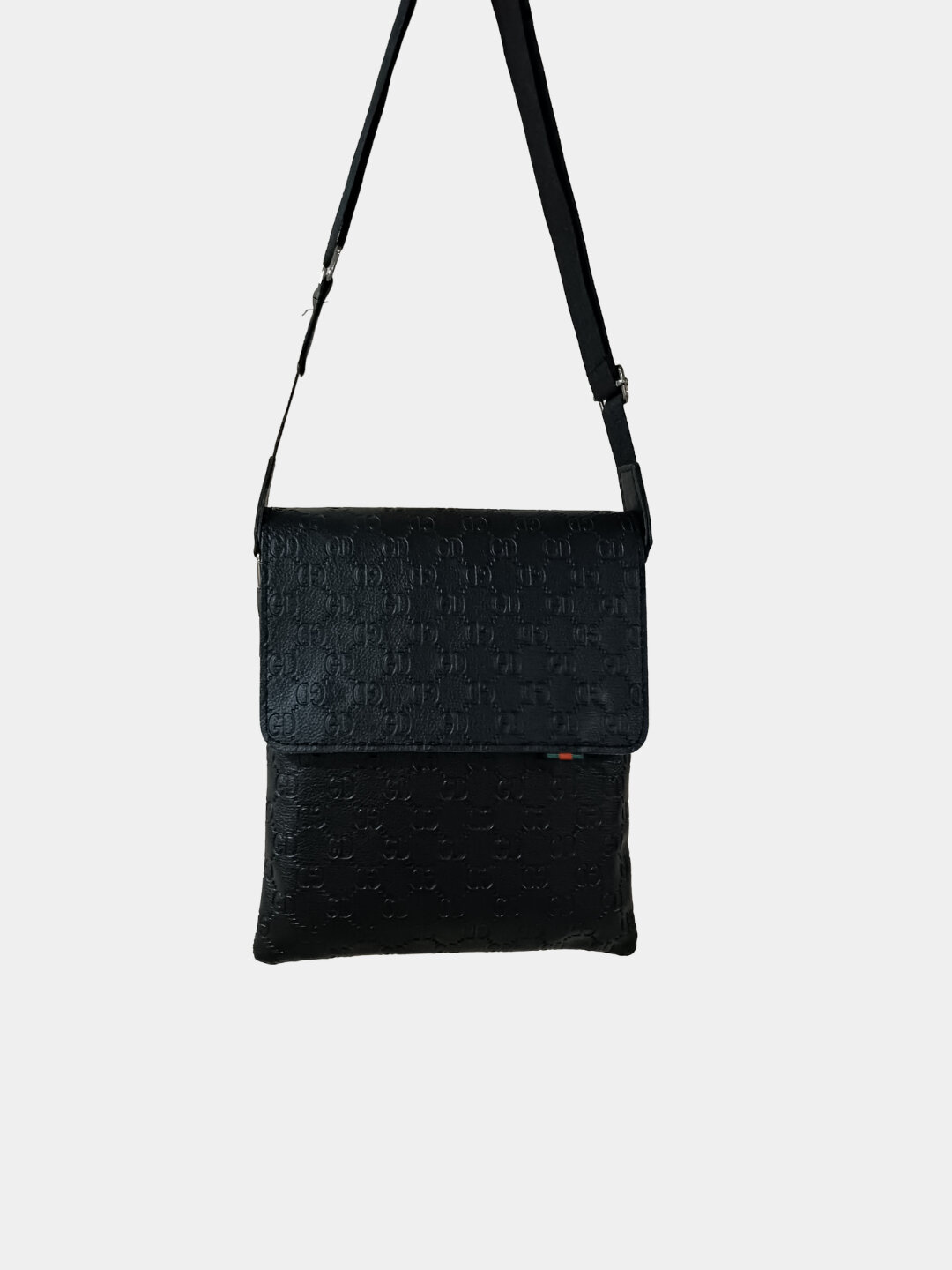 Сумка  GD Urban Flap Black, фактура зернистая, черный