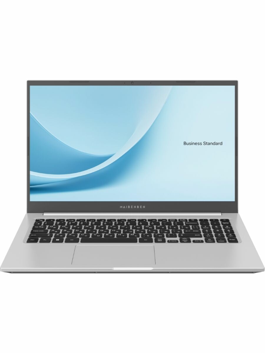 Ноутбук Maibenben B115B (Ryzen 7 5825U 2Ghz/16Gb DDR4/SSD512Gb/AMD Radeon Graphics/15.6"/Windows 11 Pro/silver) (B115B-R752UMF1SPSRE2)