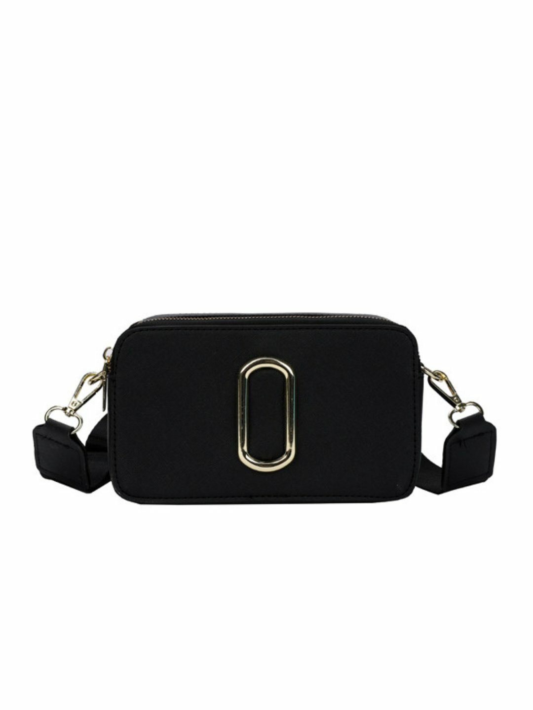 Сумка кросс-боди  Zetronix Mini Crossbody, фактура гладкая, черный