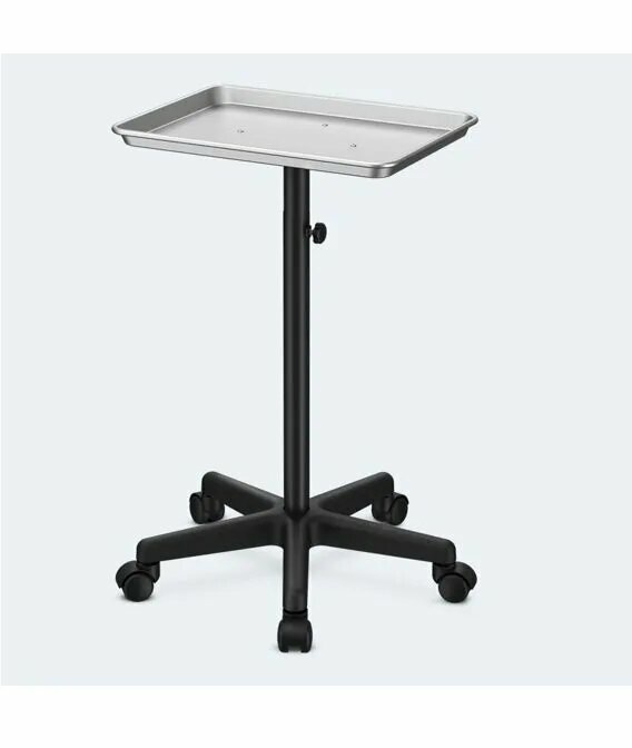 Тележка парикмахерских принадлежностей, многофункциональная, серебристая