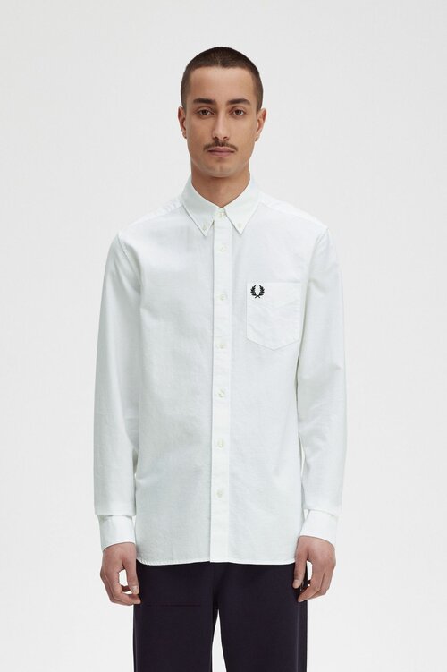 Рубашка FRED PERRY, размер L, белый