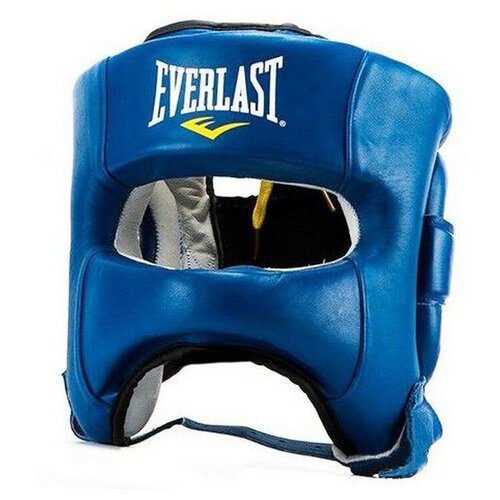 Шлем Everlast Elite Leather LXL синий капа everlast evershield single серый