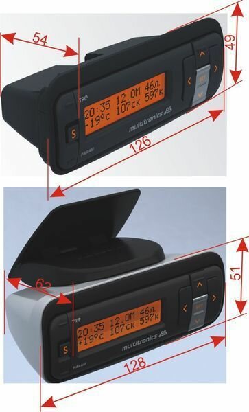 Бортовой компьютер Multitronics VC755