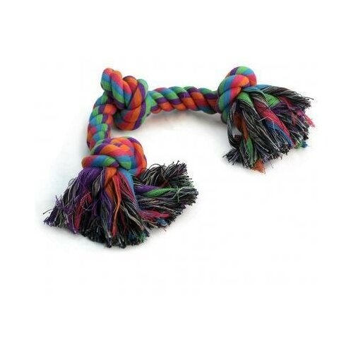 Triol Грейфер 3 узла веревка цветная канат для собак текстиль цветной 35 см (10 шт)