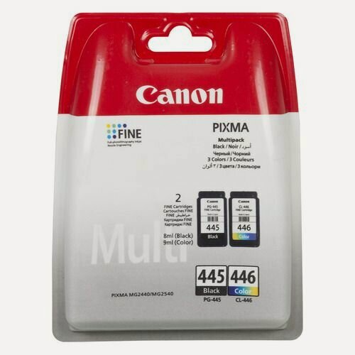 Изображение товара Картридж Canon PG-445/CL-446, многоцветный / черный / 8283B004/008