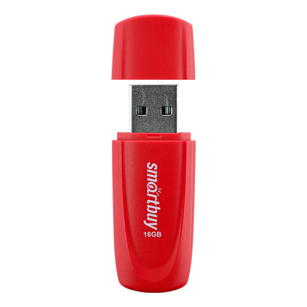 Флешка USB SmartBuy Scout 16GB red