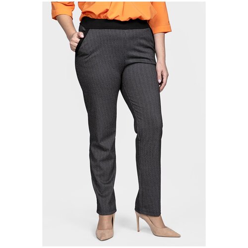 фото Брюки svesta p347gr, размер 66, серый