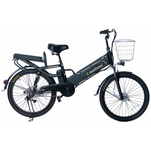 Электровелосипед E-motions' Datsha Premium SE черный