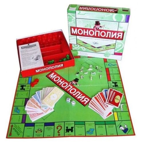Настольная игра Монополия Классическая / Поле 50х50 см. 5211