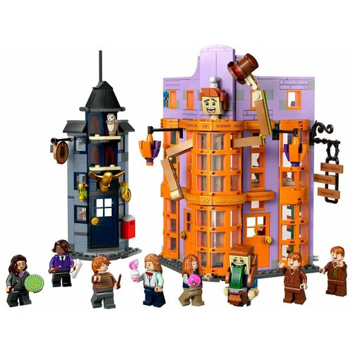 Конструктор LEGO Harry Potter Косой переулок: Магазин братьев Уизли фигурка lego harry potter джинни уизли 71028 9