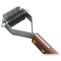 Стриппинг SHOW TECH 12 ножей с деревянной ручкой для мягкой шерсти