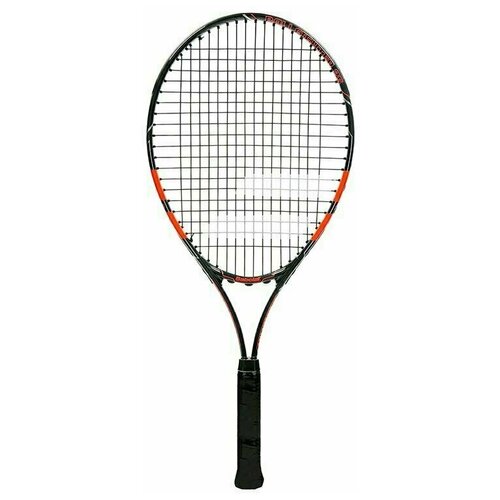 фото Ракетка теннисная детская babolat ballfighter 25 gr00, арт.140241, для 9-10лет,алюминий,со струнами,черн-оран