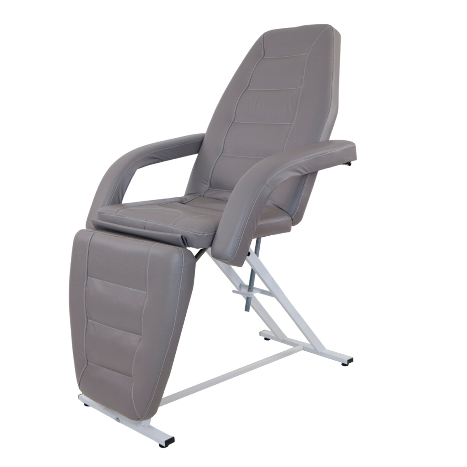 Косметологическое кресло кушетка EGOIST (Косметик Профи 190К) серый