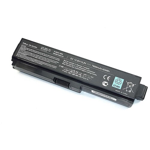 Аккумуляторная батарея для ноутбука Toshiba L750 (PA3634U-1BAS) 7800mAh 10.8V OEM черная