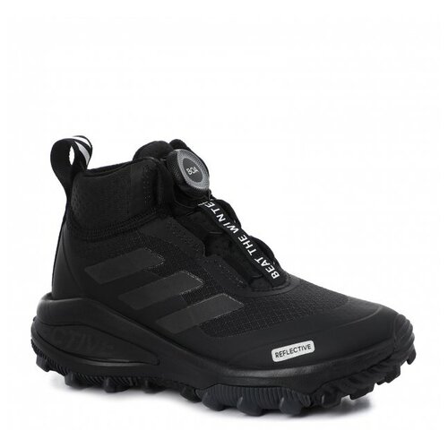 фото Кроссовки adidas fortarun boa atr c черный, размер 28