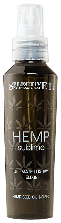 Selective, Эликсир здоровья для всех типов волос Hemp Sublime, 100 мл