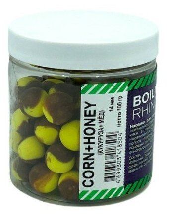   Rhino Baits Corn & Honey 14 100  (  )