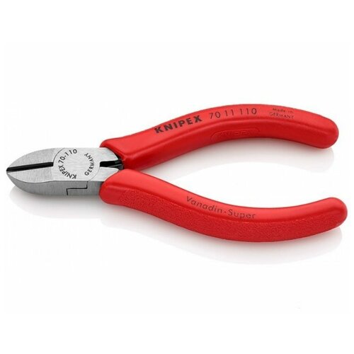 Кусачки боковые KNIPEX KN-7011110 кусачки боковые особой мощности knipex kn 7406160