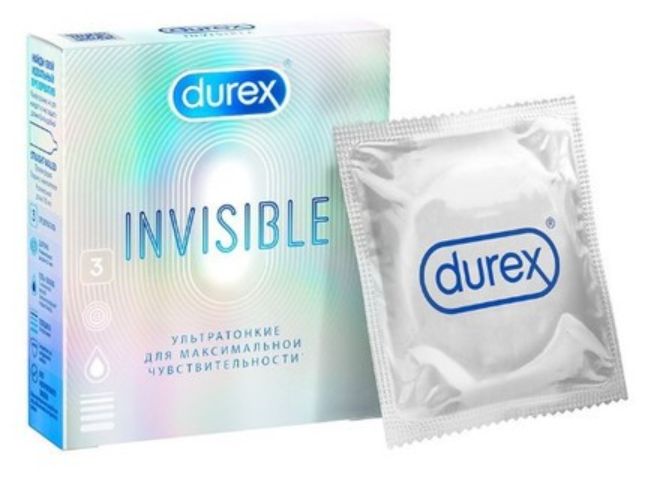 Презерватив DUREX Invisible №3