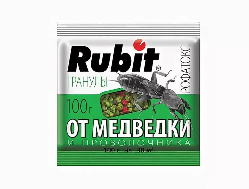 Средство от медведки и проволочника, 100г 5 шт