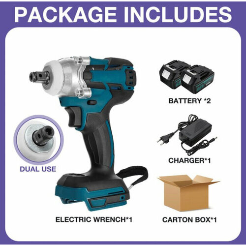 Гайковерт ударный аккумуляторный 1045100₽