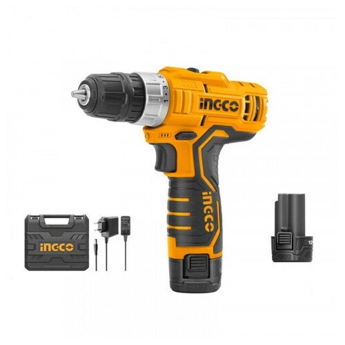 Дрель INGCO_Powertools Аккумуляторная дрель-шуруповерт Li-Ion Ingco CDLI12325 420000₽