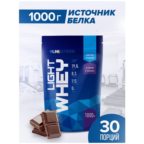 Протеин RLINESportNutrition Light Whey, 1000 гр., шоколад