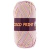 Фото #5 Пряжа Vita cotton Coco Print красный (4678), 100%мерсеризованный хлопок, 240м, 50г, 3шт