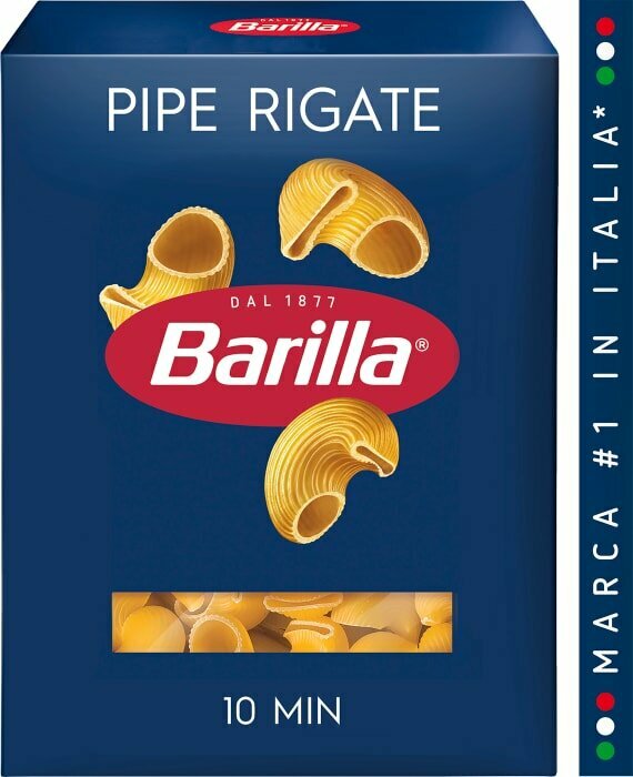 Макароны Barilla Pipe Rigate n.91 450г Барилла Рус - фото №14