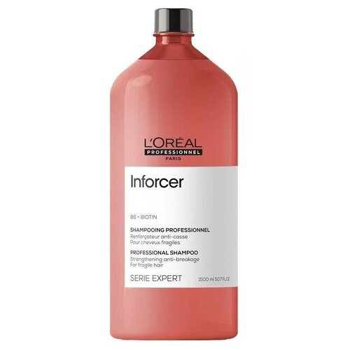 L'Oréal Professionnel Inforcer Anti-breakage Shampoo Укрепляющий шампунь против ломкости волос, 1500 мл. l oreal professionnel serie expert inforser anti breakage shampoo шампунь укрепляющий против ломкости волос 500 мл