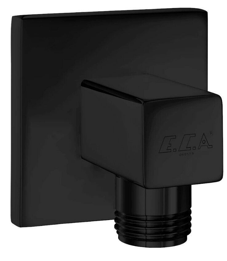 Аксессуар для смесителя E.C.A. ELEA 102126388C1EX матовый черный (шланговое подсоединение)