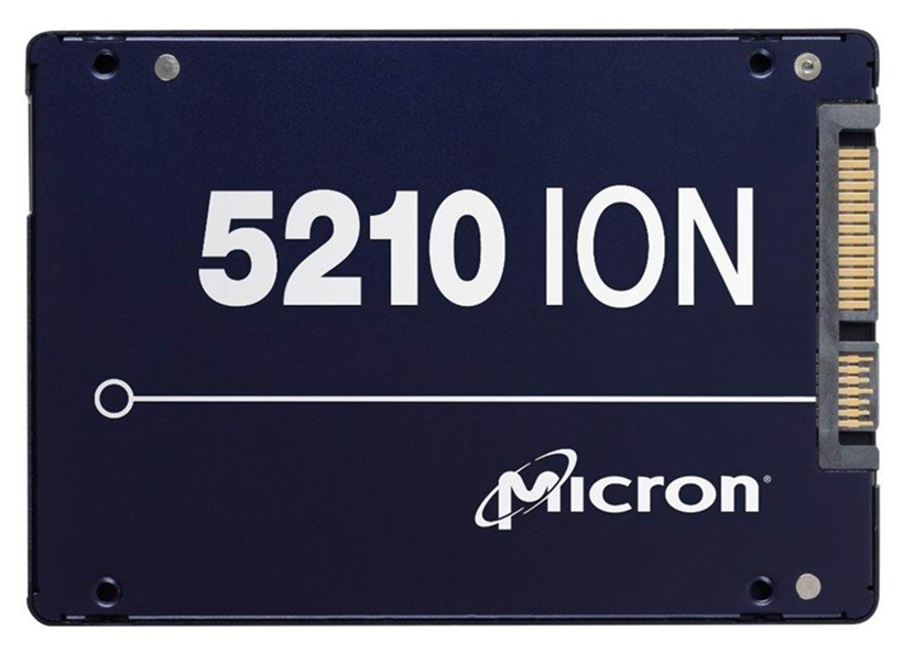 SSD жесткий диск Sata2.5" 3.84TB 5210 ION Mtfddak3t8qde Micron Mtfddak3t8qde-2av1zabyyr