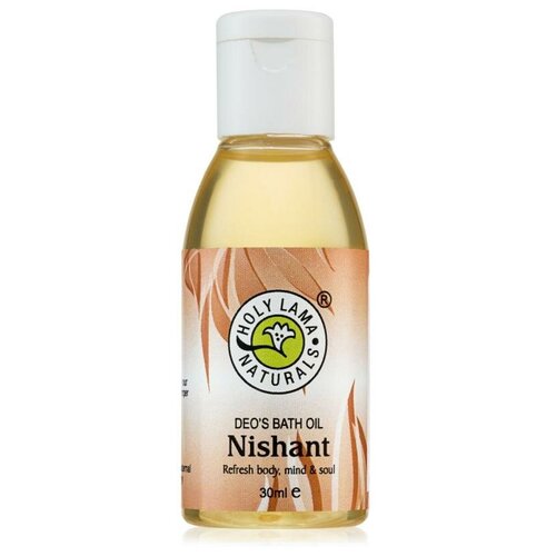 Масло для ванны аромат. Нишант Хоули Лама (Nishant Bath Oil), 30 мл