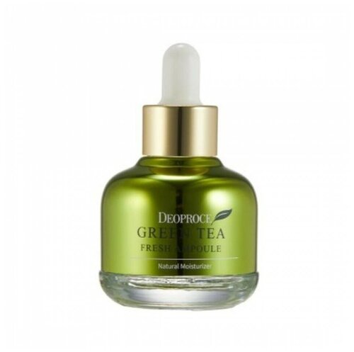 Сыворотка для лица с экстрактом зеленого чая Deoproce Greentea Fresh Ampoule, 30 мл