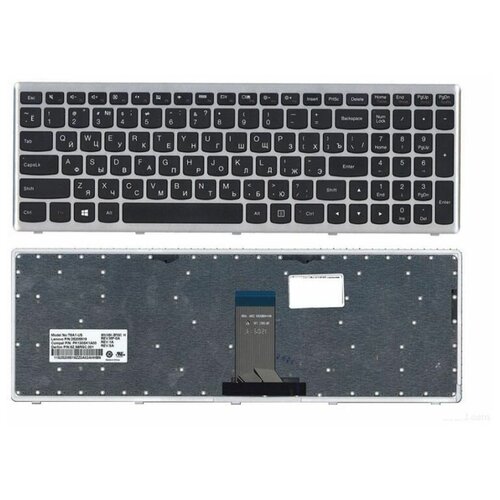 Клавиатура для Lenovo IdeaPad Z710, U510 (9Z. N8RSU.10R, T6B1-RU, T6A1-RU) клавиатура для ноутбука lenovo u510 z710 p n 25 205530 25205530 t6a1 ru 9z n8rsc c0r