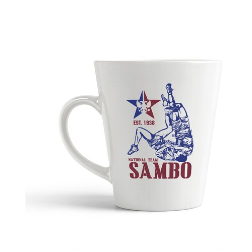 фото Кружка-латте coolpodarok "sambo (самбо)"