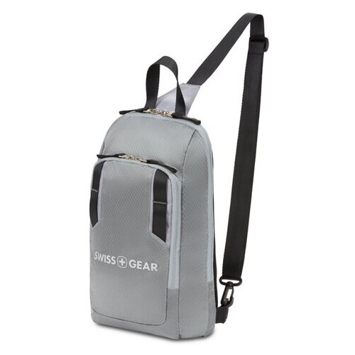 фото Рюкзак однолямочный swissgear рюкзак на одно плечо 3992 (серый) (3992424550)