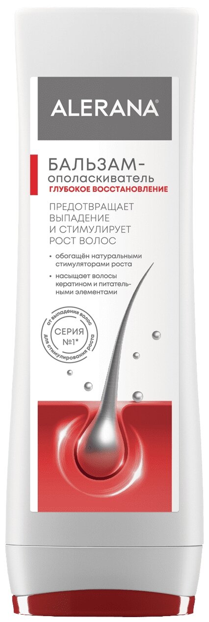 Бальзам-ополаскиватель Alerana (Алерана) Глубокое восстановление 200 мл Вертекс АО - фото №2