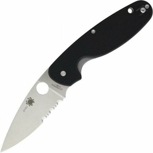Нож складной Spyderco SC245GPS Emphasis, Part serrated Blade складной нож spyderco mike draper