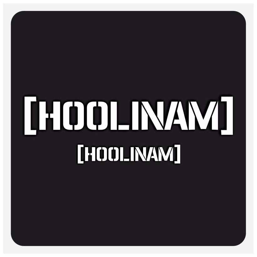 Наклейка на авто "Hoolinam" 60х11 см. + 30 см. в подарок