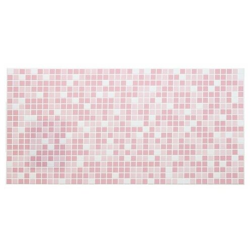 Панель ПВХ Мозаика розовая 955*480 панель пвх мозаика морской бриз 955 480