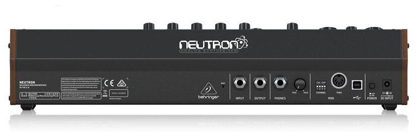 Behringer Neutron синтезатор парафонический аналоговый