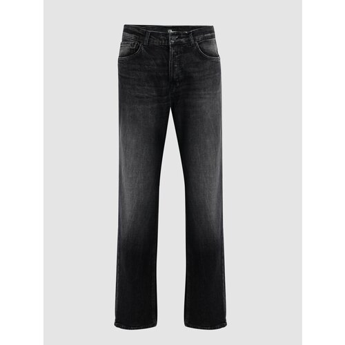 Джинсы широкие LTB, размер 34/32, черный джинсы широкие ltb размер 32 34 черный